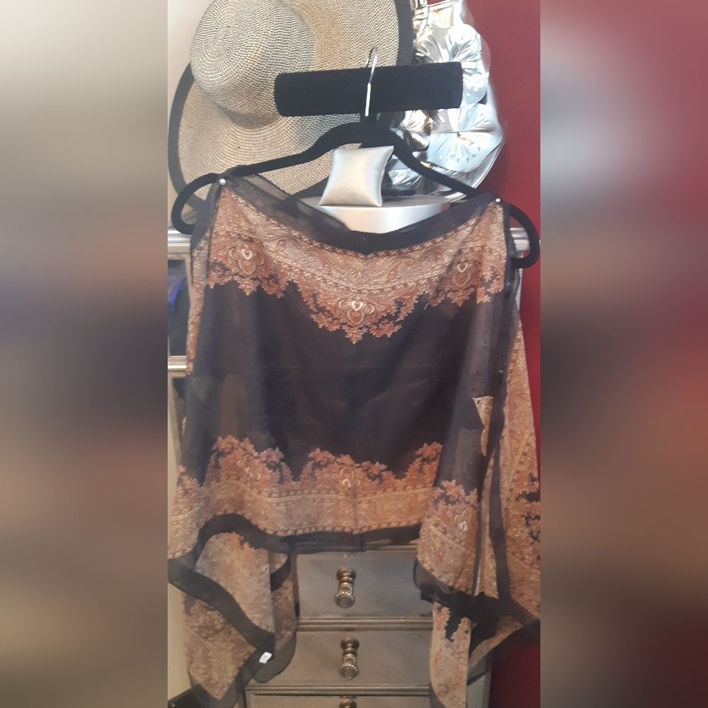 NWOT Multiple Colours Elegant  Women's Top/swimsuit Cover Up/ Scarf Size O/S